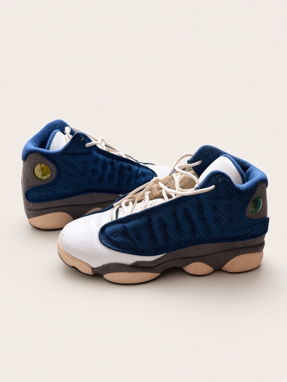 2010 Air Jordan 13 Retro GS Flint Blue Grey